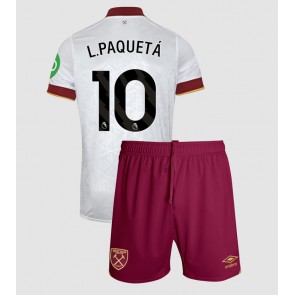 West Ham United Lucas Paqueta #10 Rezervni Dres za Dječji 2024-25 Kratak Rukavima (+ kratke hlače)